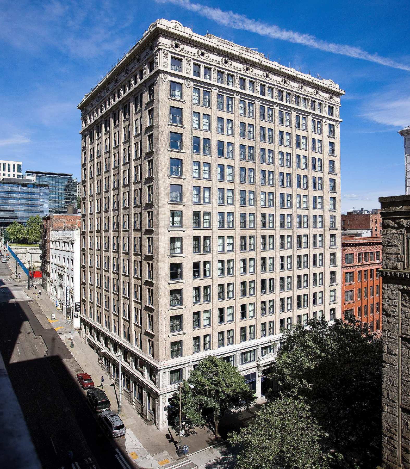Hotel Courtyard Seattle Downtown / Pioneer Square Exterior foto